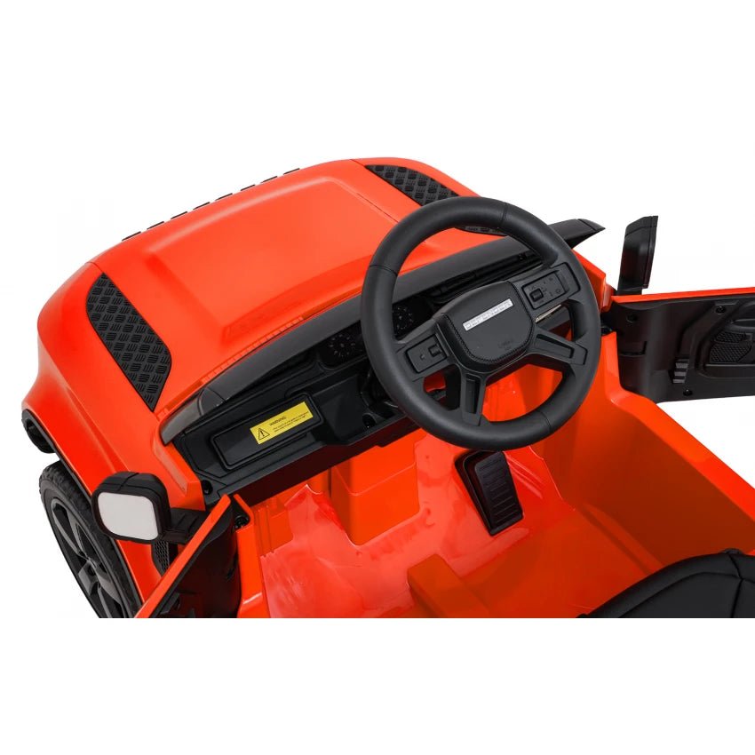 Land Rover Defender Licensed Ride On Car 12V Orange QLS-8626 - Colorland Toys