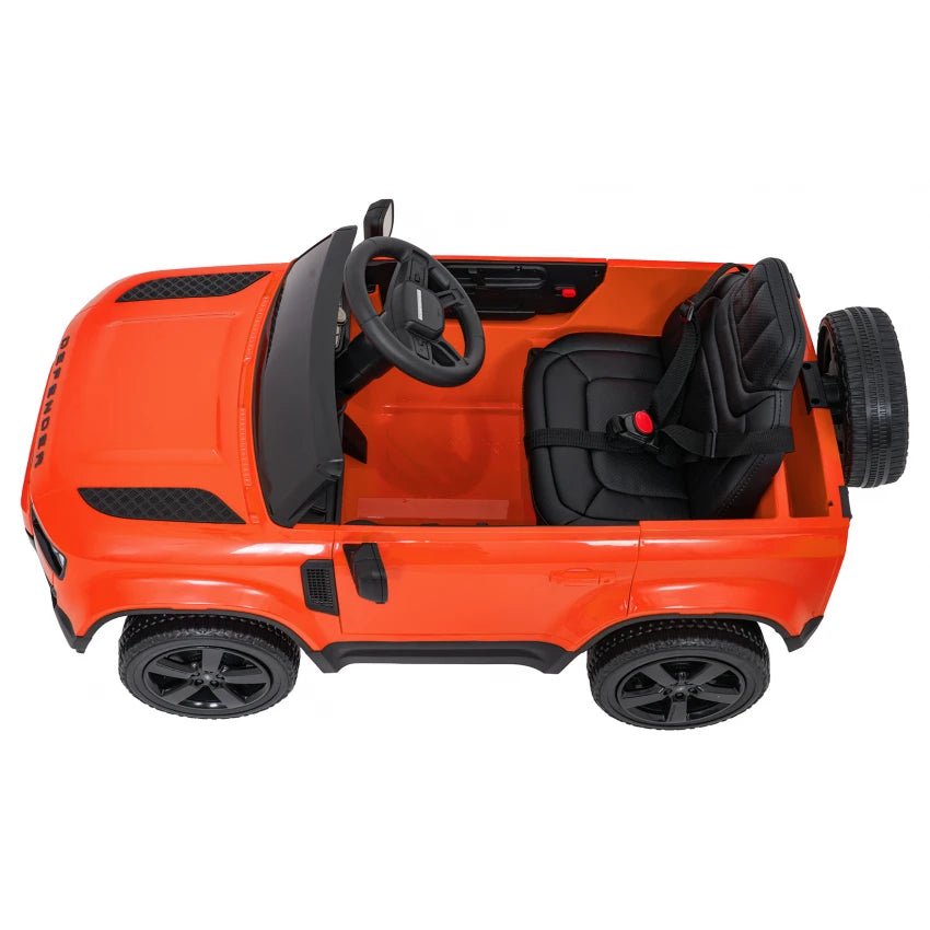 Land Rover Defender Licensed Ride On Car 12V Orange QLS-8626 — image 5