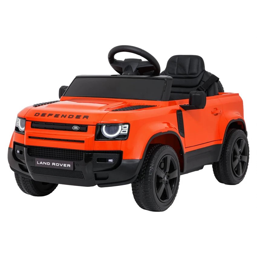Land Rover Defender Licensed Ride On Car 12V Orange QLS-8626 — image 1