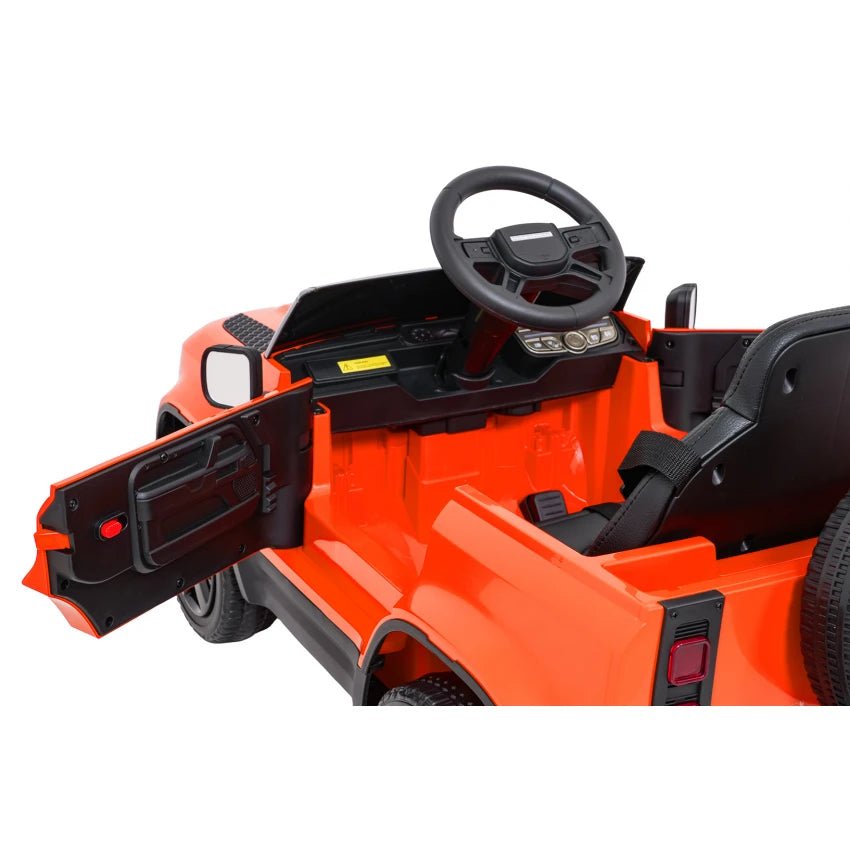 Land Rover Defender Licensed Ride On Car 12V Orange QLS-8626 — image 11