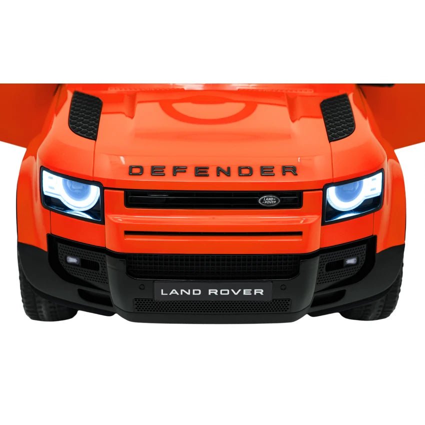 Land Rover Defender Licensed Ride On Car 12V Orange QLS-8626 — image 9