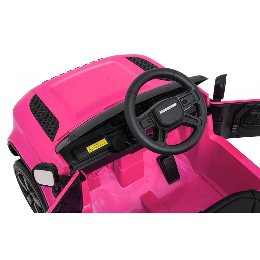 Land Rover Defender Licensed Ride On Car 12V Pink QLS-8626 — image 9
