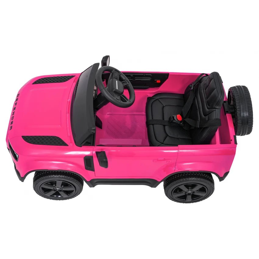 Land Rover Defender Licensed Ride On Car 12V Pink QLS-8626 — image 5