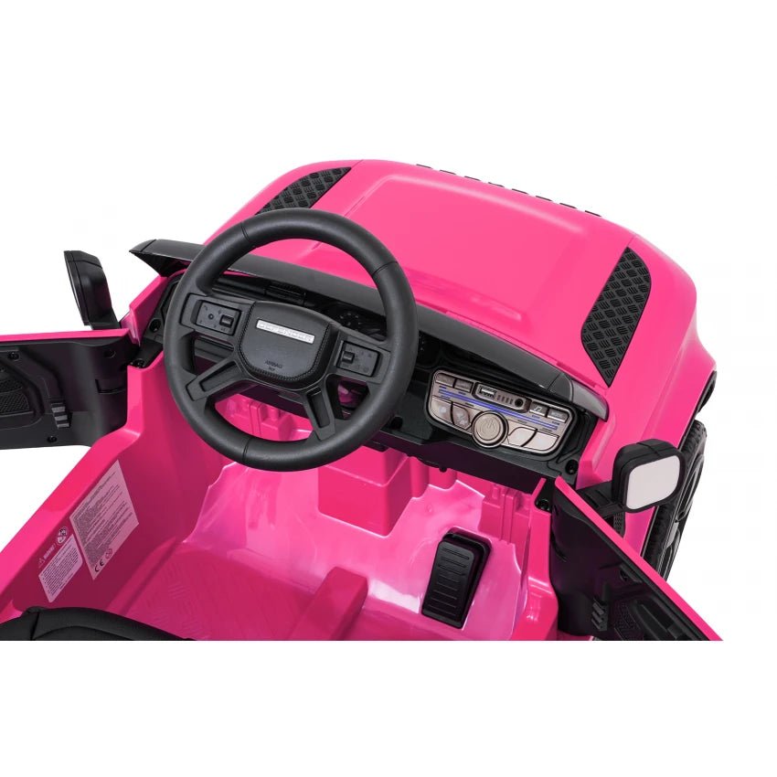 Land Rover Defender Licensed Ride On Car 12V Pink QLS-8626 — image 10