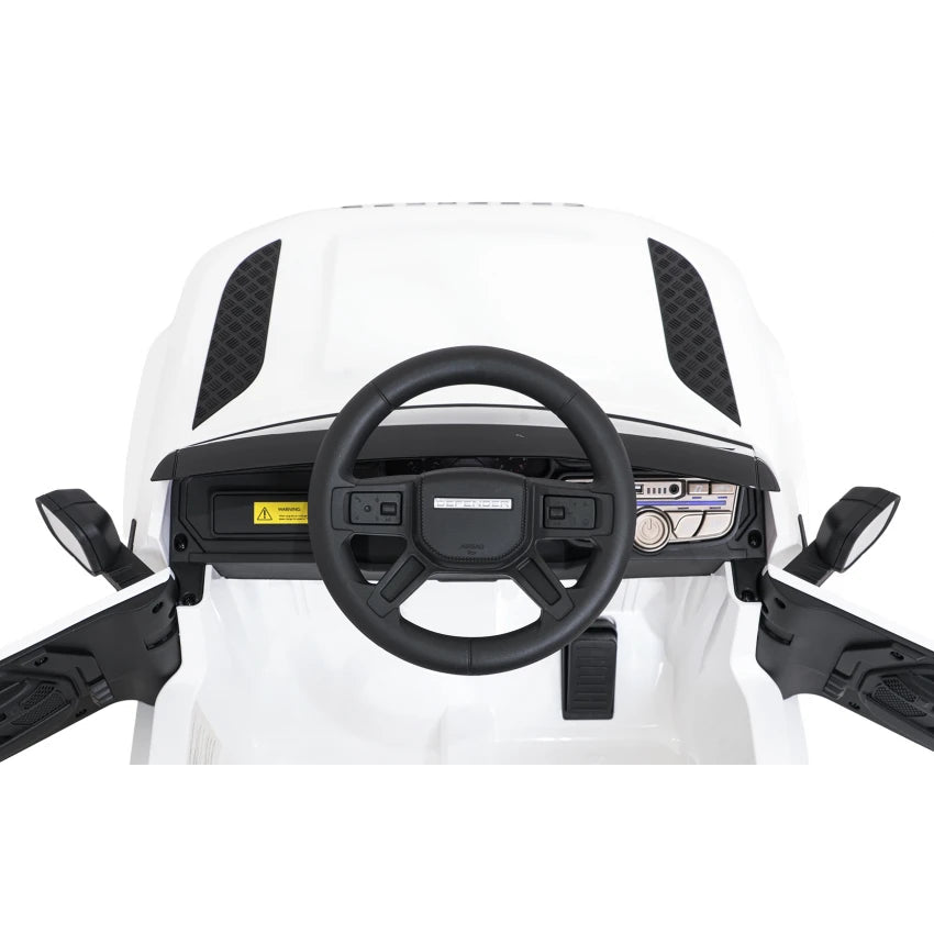 Land Rover Defender Licensed Ride On Car 12V White QLS-8626 — image 10