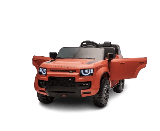 Land Rover Defender Ride On 12V orange - Colorland Toys
