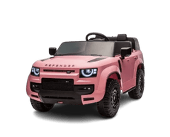 Land Rover Defender Ride On 12V Pink - Colorland Toys