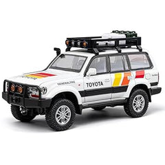 Toyota Land Cruiser LC80 1:24 Pullback Die-Cast Car