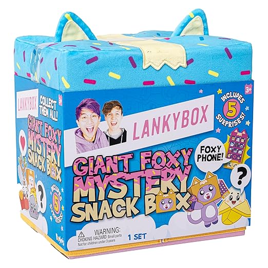 LankyBox Foxy Giant Mystery Surprise Snack Pack BON-2813 - Colorland Toys