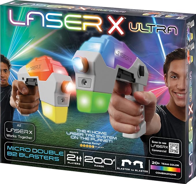 LaserX Ultra Micro B2 Blasters 87551 - Colorland Toys