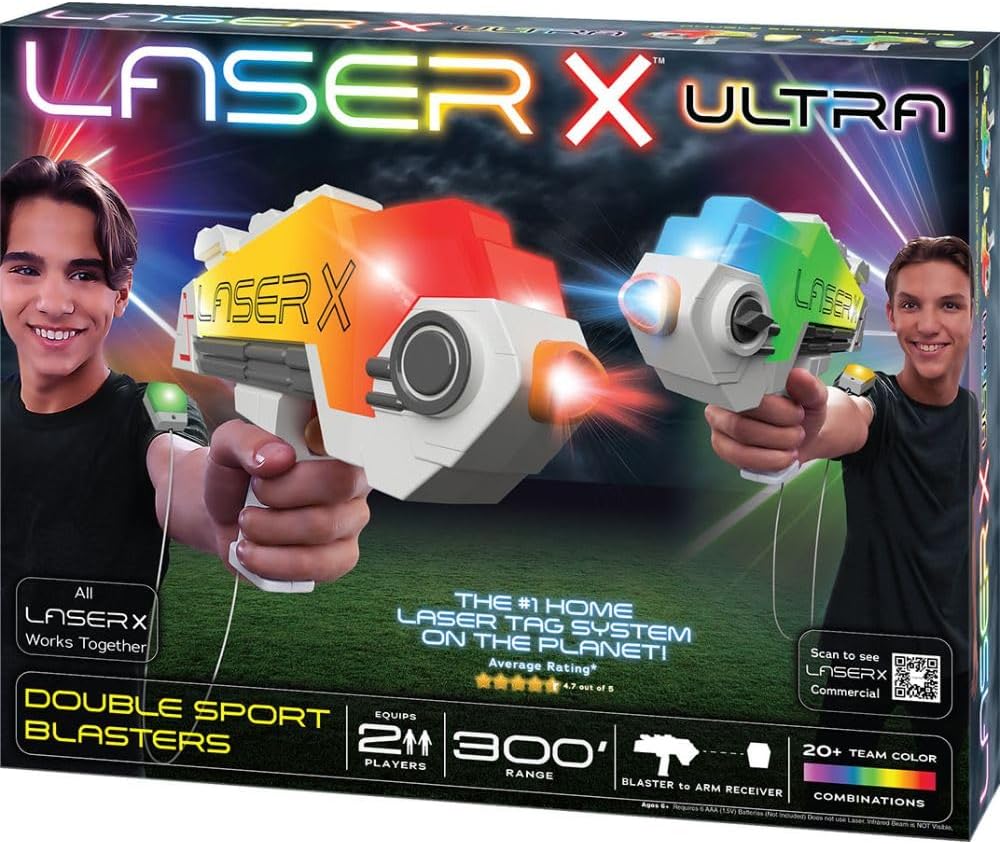 LaserX Ultra Sport Double Blaster 87553 - Colorland Toys