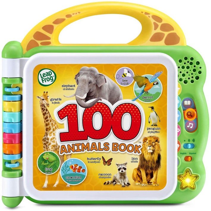 كتاب LeapFrog 100 Animals الإلكتروني ثنائي اللغة 80-609543 — image 1