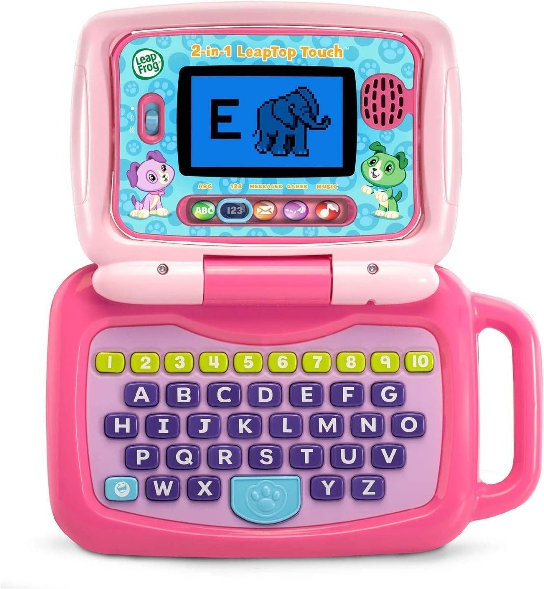 LeapFrog 2 - in - 1 LeapTop Touch - Pink 80 - 600953 - Colorland Toys