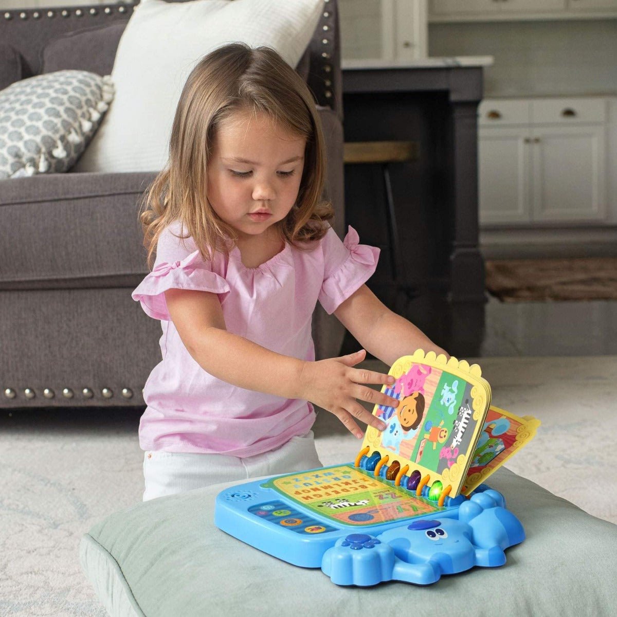 LeapFrog Blue's Clues and You Skidoo Into ABCs Book Blue 80 - 610603 - Colorland Toys