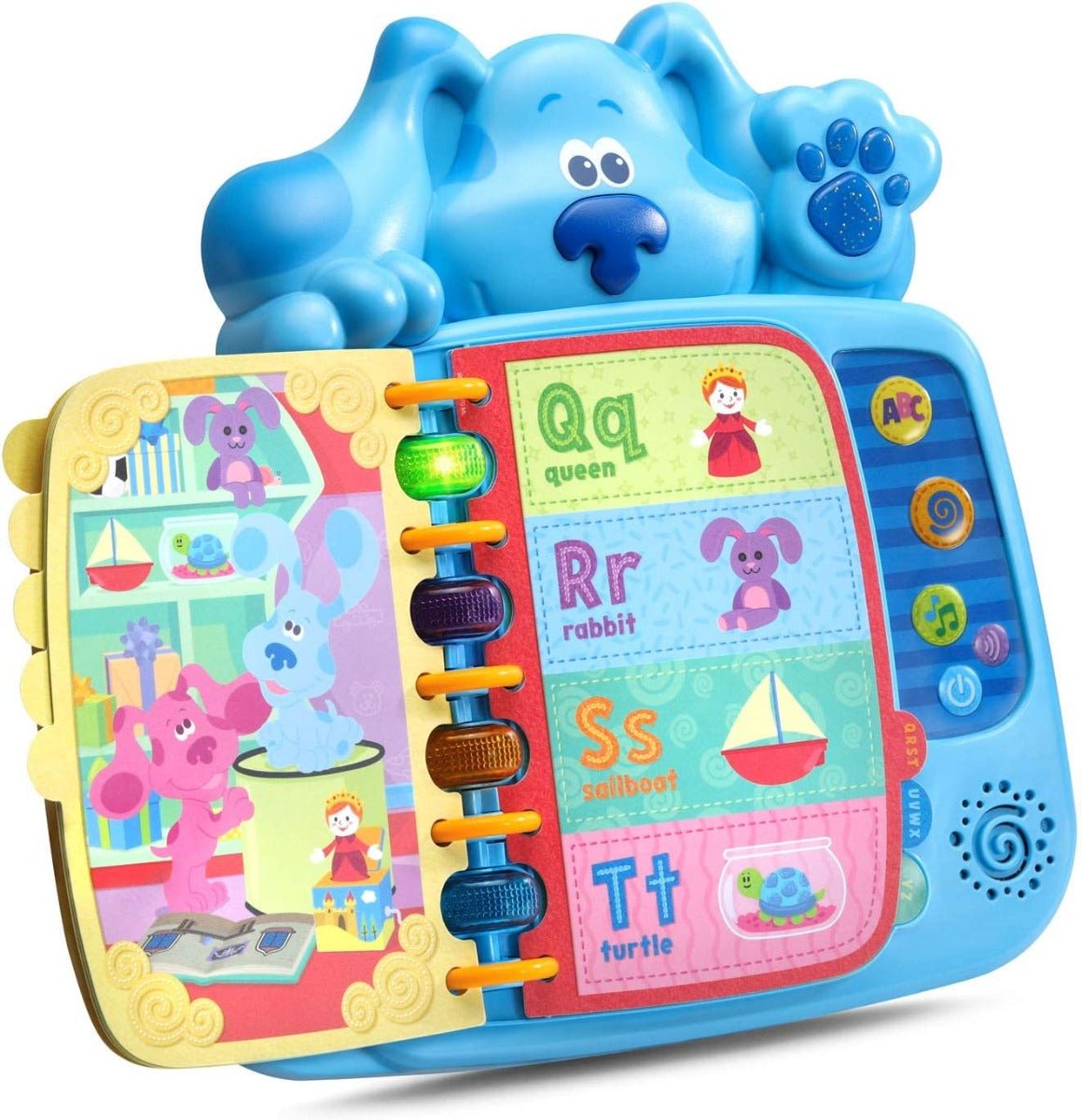 LeapFrog Blue's Clues and You Skidoo Into ABCs Book Blue 80 - 610603 - Colorland Toys