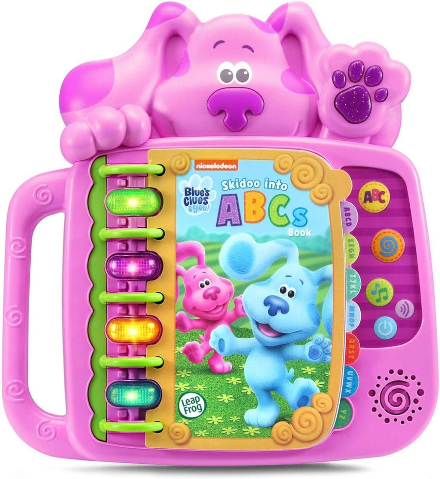LeapFrog Blue's Clues and You Skidoo Into ABCs Book Magenta 80-610653