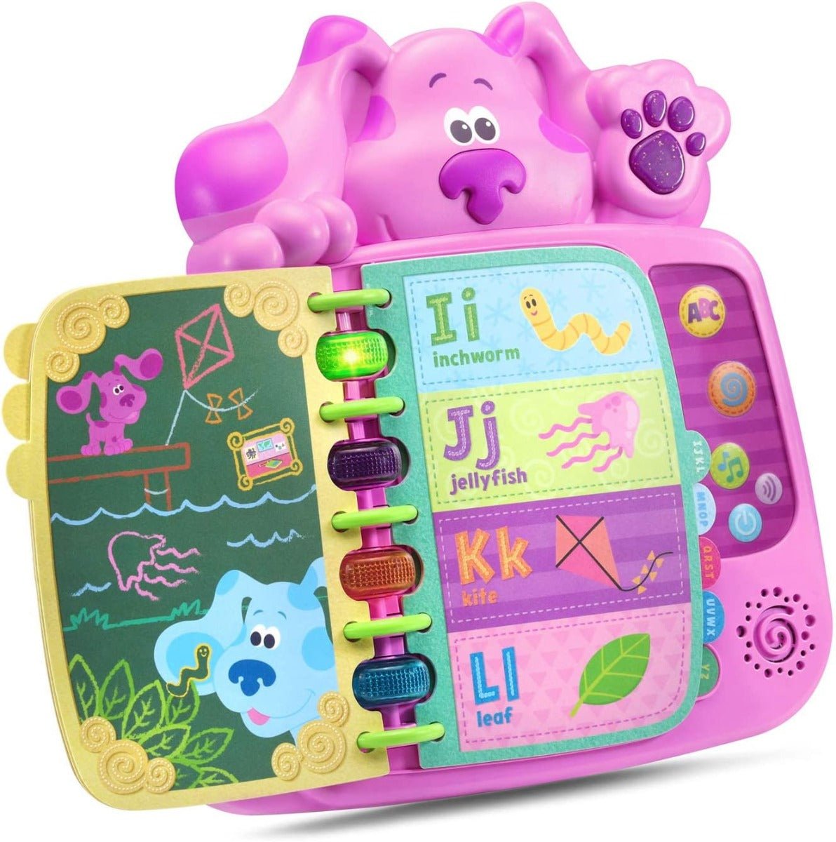 LeapFrog Blue's Clues and You Skidoo Into ABCs Book Magenta 80 - 610653 - Colorland Toys