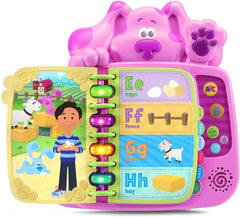 LeapFrog Blue's Clues and You Skidoo Into ABCs Book Magenta 80 - 610653 - Colorland Toys