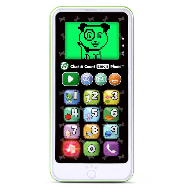 هاتف LeapFrog الذكي للدردشة والعد باللون الأخضر 80-603703