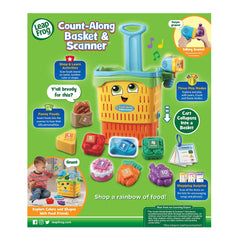 LeapFrog Count - Along Basket & Scanner 80 - 614203 - Colorland Toys