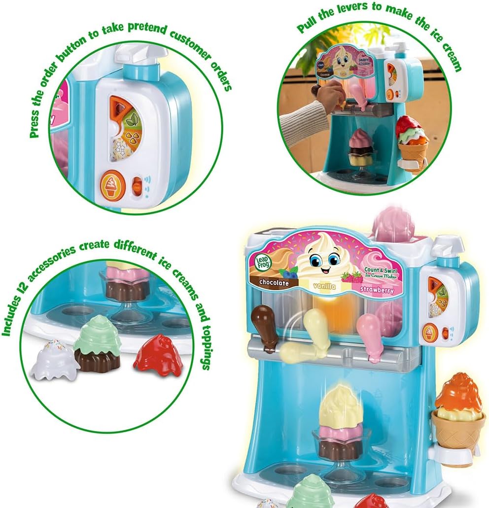 LeapFrog Count and Swirl Ice Cream Maker 80-619003 — image 12