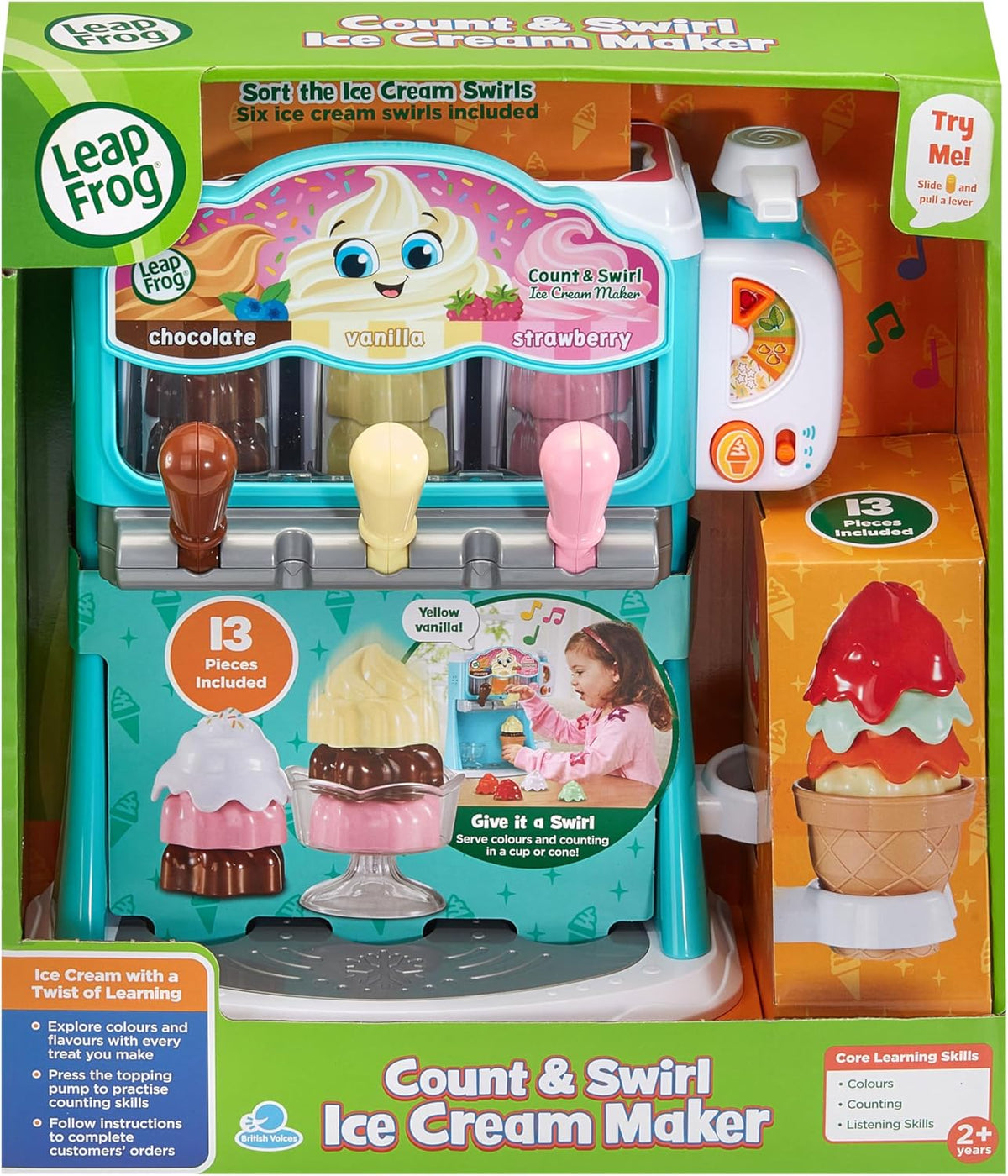 LeapFrog Count and Swirl Ice Cream Maker 80-619003 — image 11