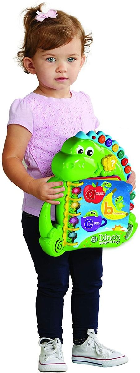 LeapFrog Dino's Delightful Day ABC Book 80-600503 — image 2