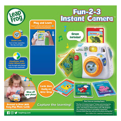LeapFrog Fun - 2 - 3 Instant Camera 80 - 612203 - Colorland Toys