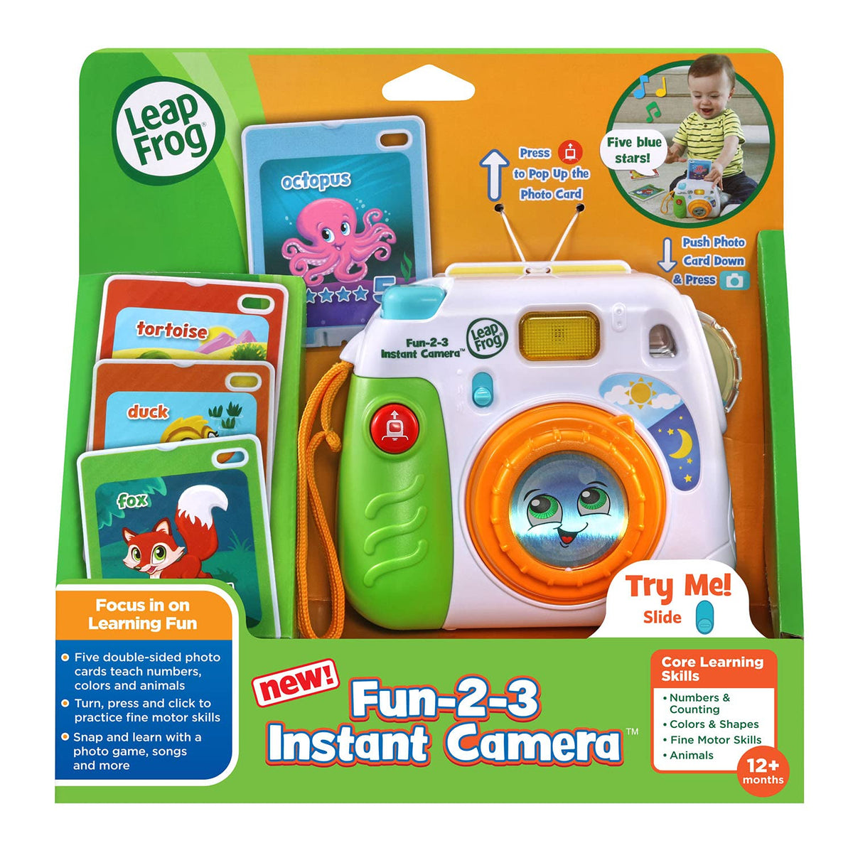 LeapFrog Fun-2-3 Instant Camera 80-612203 — image 1