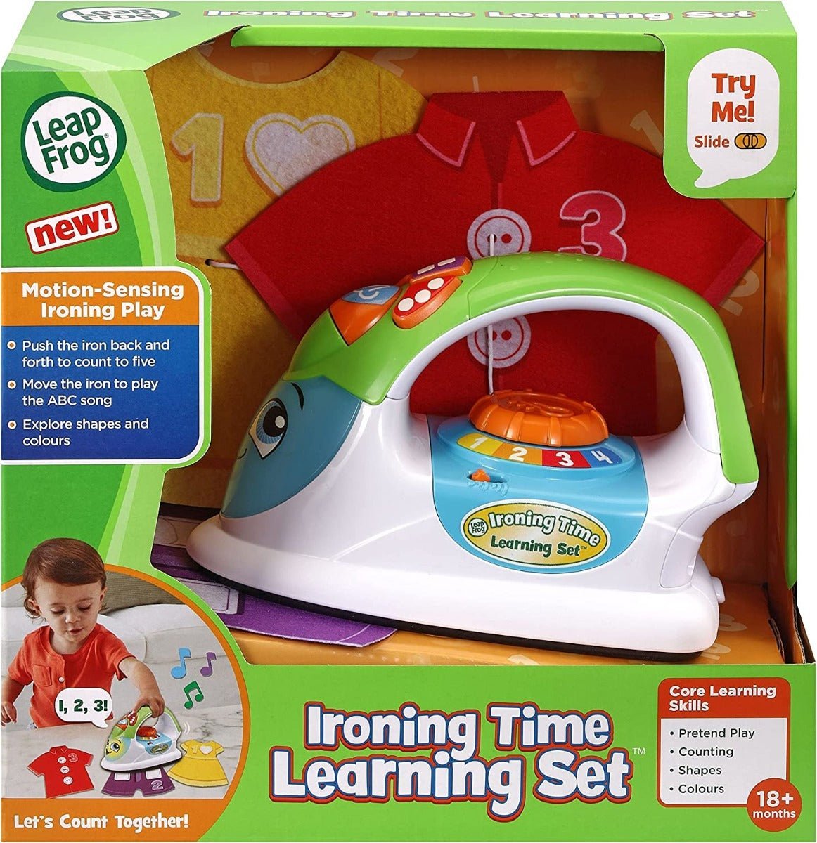 Leapfrog Ironing Time Learning Set 80 - 614703 - Colorland Toys