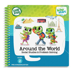 LeapFrog LeapStart Around the World Social Studies & Problem - Solving English Edition 80 - 462400 - Colorland Toys