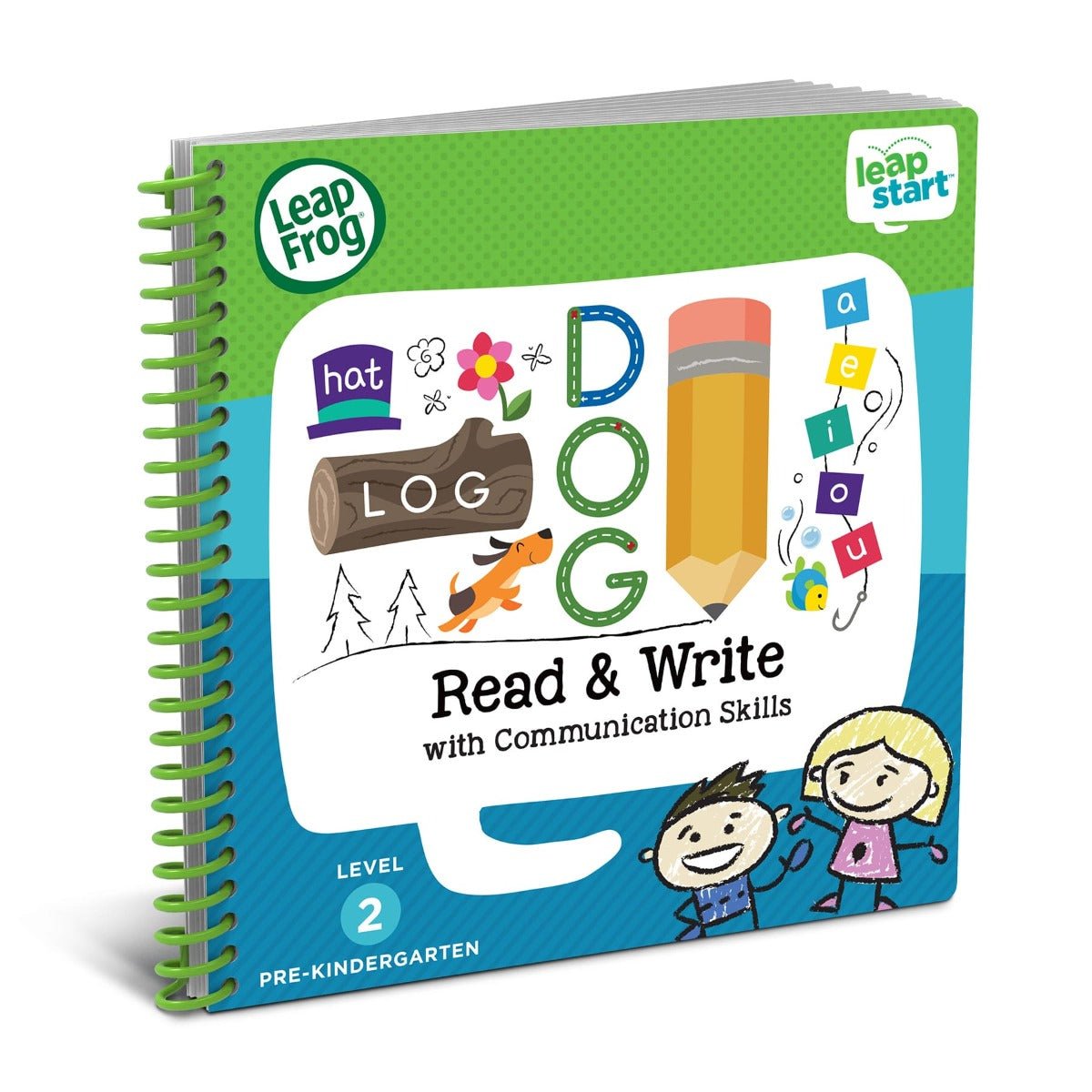 LeapFrog LeapStart Preschool Activity Book - Read & Write and Communication Skills LF 80 - 21508 - Colorland Toys