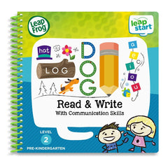 LeapFrog LeapStart Preschool Activity Book - Read & Write and Communication Skills LF 80 - 21508 - Colorland Toys