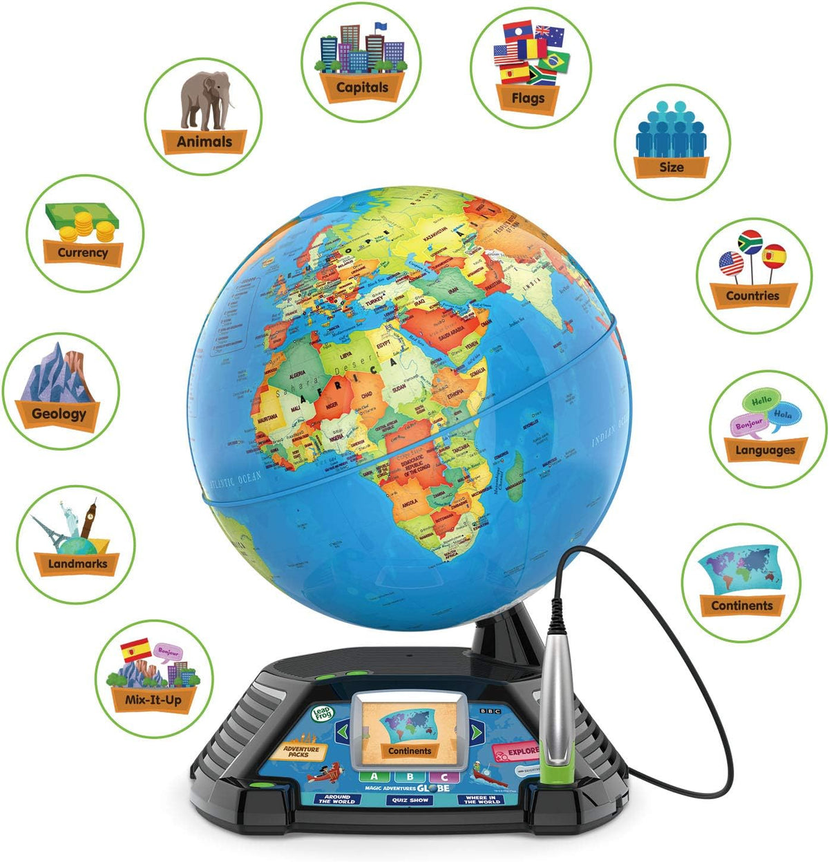 LeapFrog Magic Adventures Globe 80-605400 — image 3