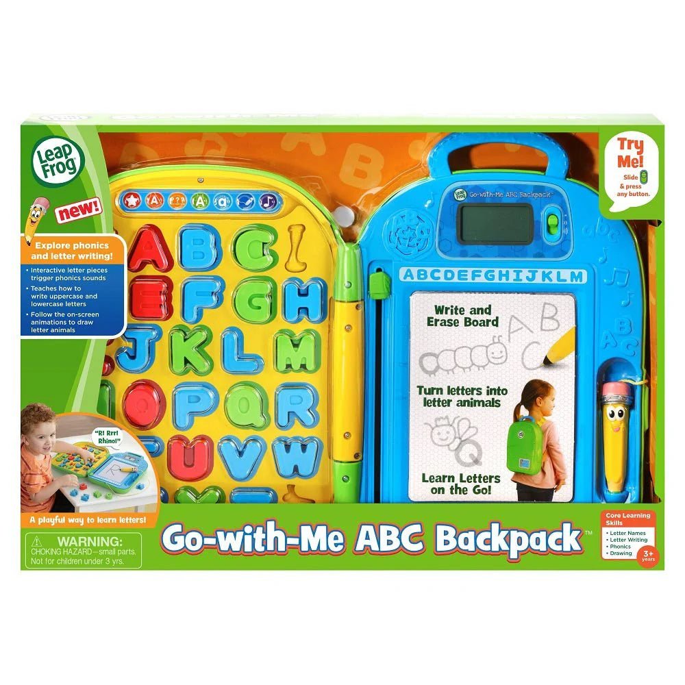LeapFrog Mr Pencil's Alphabet Backpack 80 - 603403 - Colorland Toys