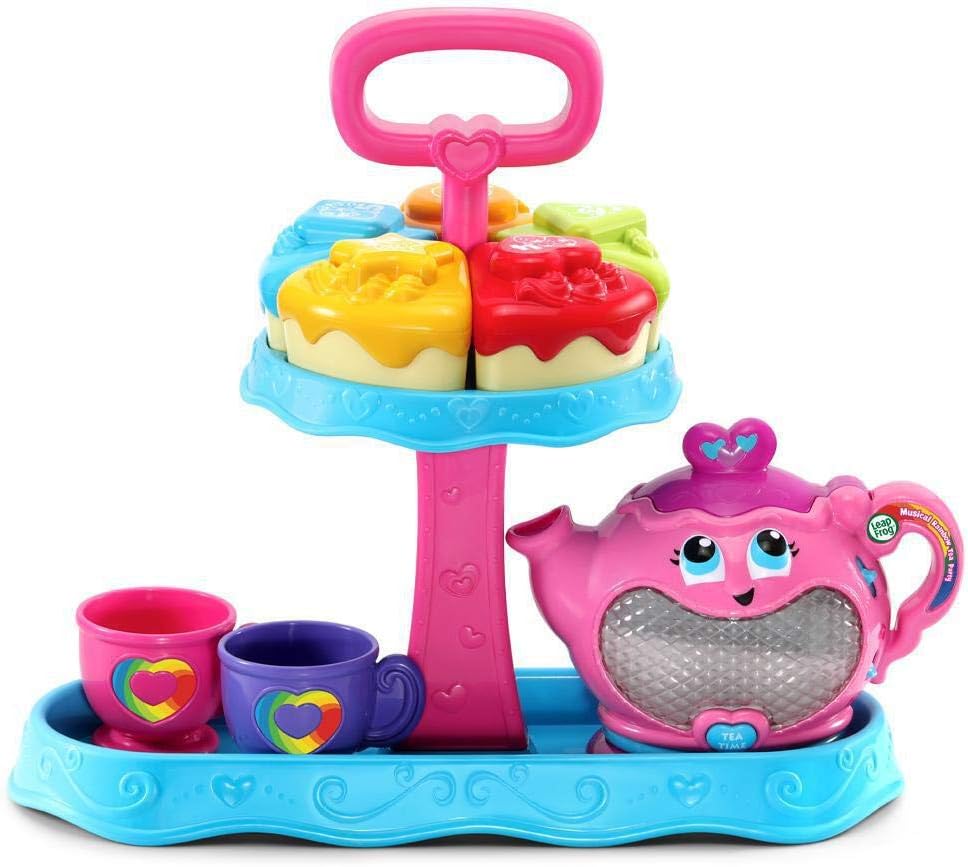 LeapFrog Musical Rainbow Party Learning Tea Set (603203) - Colorland Toys