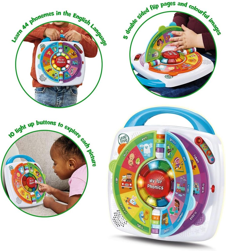 LeapFrog My 1st Phonics Spin & Learn 80 - 618903 - Colorland Toys