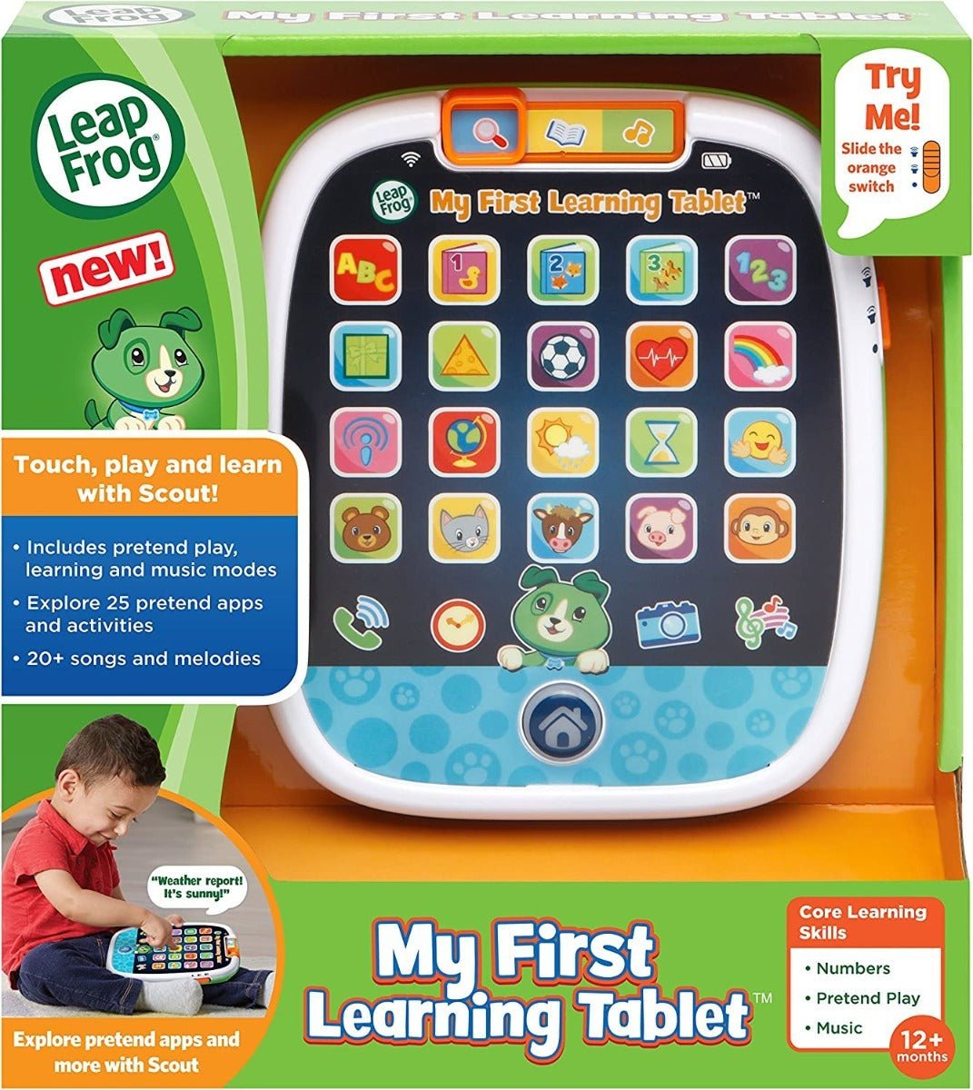 Leapfrog My First Learning Tablet Black 80-602900 — image 1
