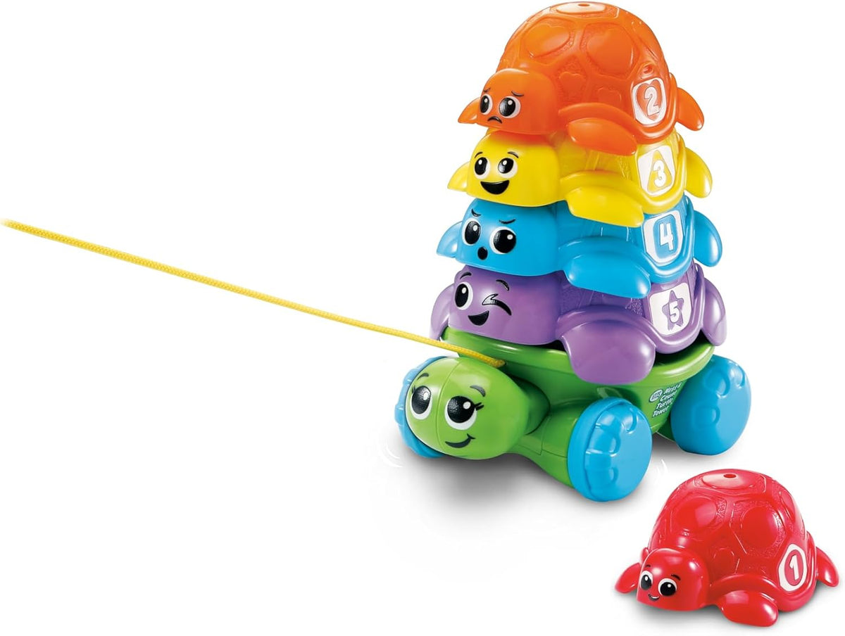 LeapFrog Nest & Count Turtle Tower 80 - 609303 - Colorland Toys