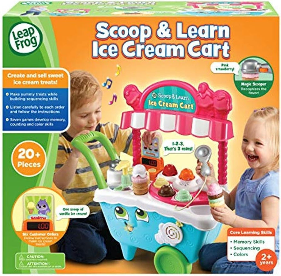 Leapfrog Scoop & Learn Ice Cream Cart 80-600703 — image 4