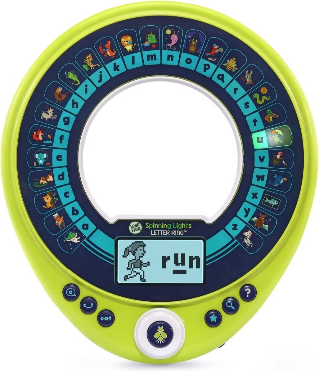 Leapfrog Spinning Lights Letter Ring 80-616303 — image 1