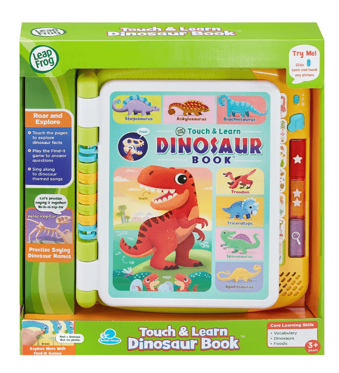 LeapFrog Touch & Learn Dinosaur Book 80-619203 — image 4