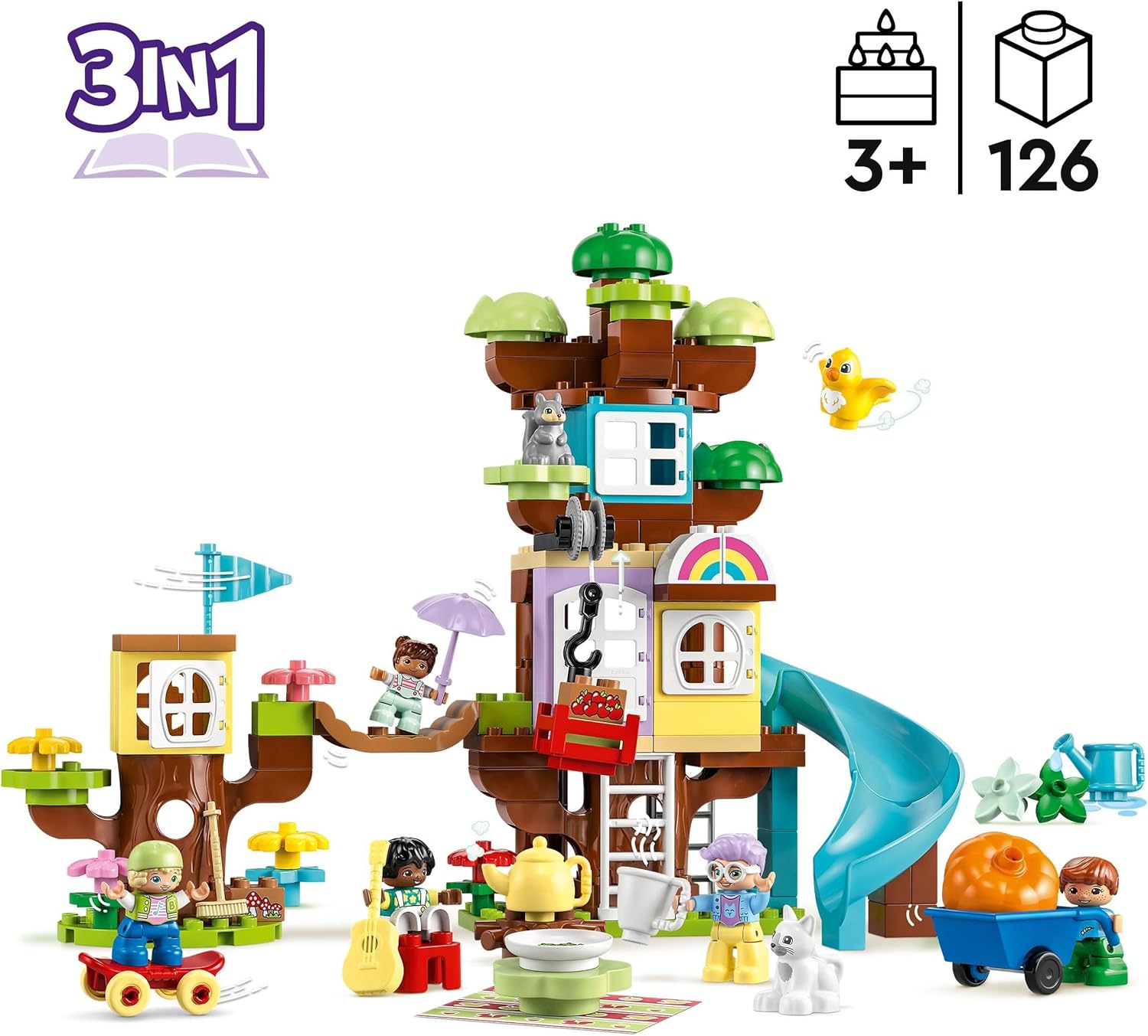 LEGO 3 - In - 1 Tree House 6426553/10993 - Colorland Toys