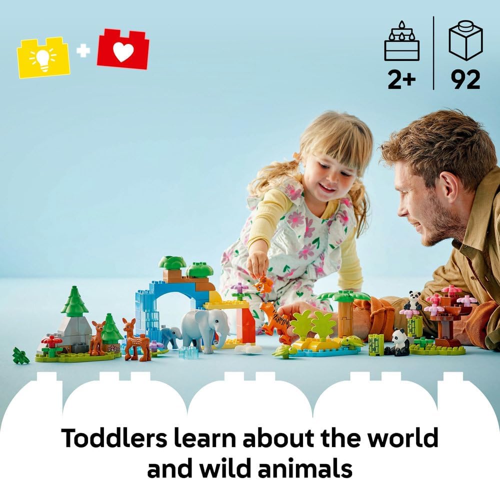 LEGO 3 - In - 1 Wild Animal Families 6526180/10446 - Colorland Toys