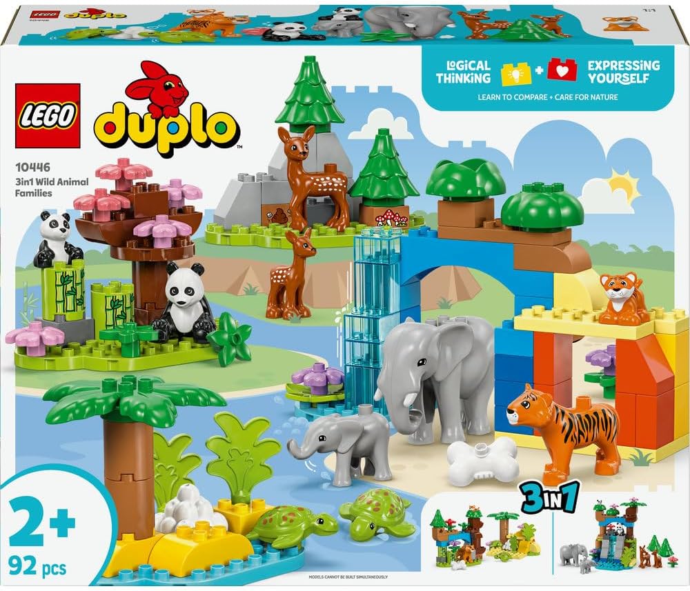 LEGO 3 - In - 1 Wild Animal Families 6526180/10446 - Colorland Toys