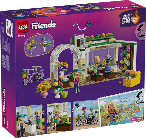 LEGO 42693 Creative Flower Shop Set for Kids Aged 7+ - Colorland Toys