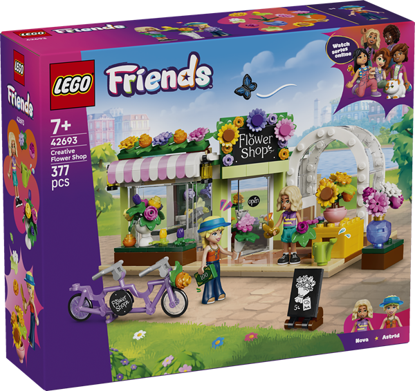 LEGO 42693 Creative Flower Shop Set for Kids Aged 7+ - Colorland Toys
