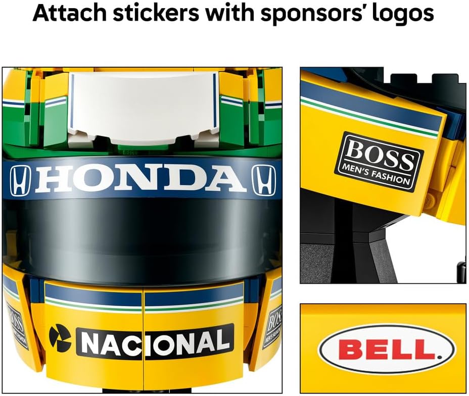 LEGO 43024 Ayrton Senna Helmet Editions V 43024 V29 LEGO-6590617 — image 4