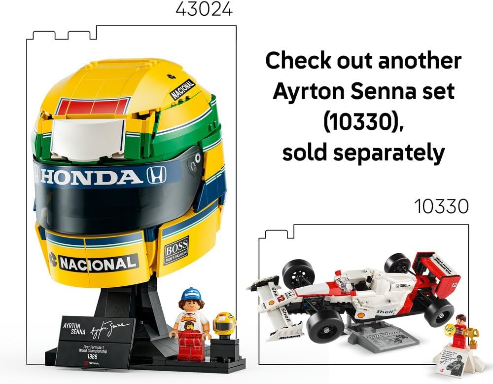 LEGO 43024 Ayrton Senna Helmet Editions V 43024 V29 LEGO-6590617 — image 7