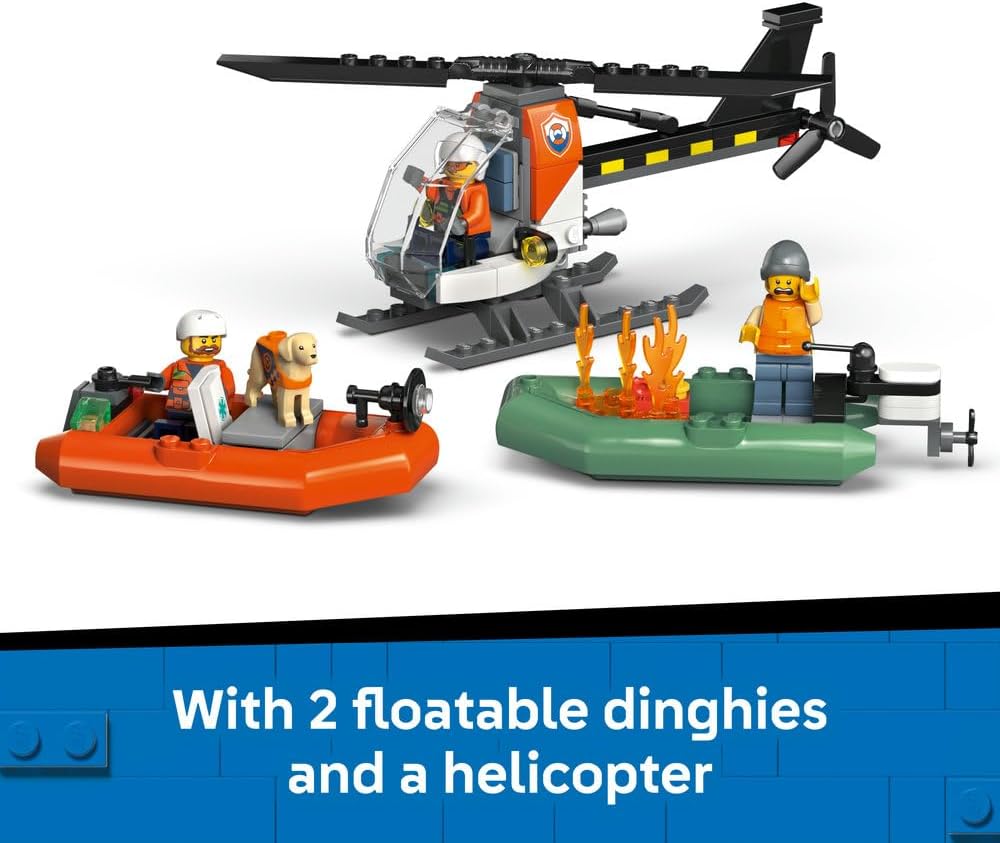 LEGO 60504 Coast Guard Rescue Boat & Helicopter LEGO-6585657 — image 4